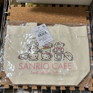 サンリオカフェ限定トートバッグ★新品未開封★