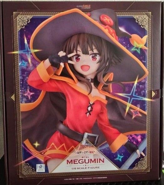 【開封済みほぼ新品】グッドスマイルカンパニー めぐみん 1/6スケールフィギュア(おまけ有り)