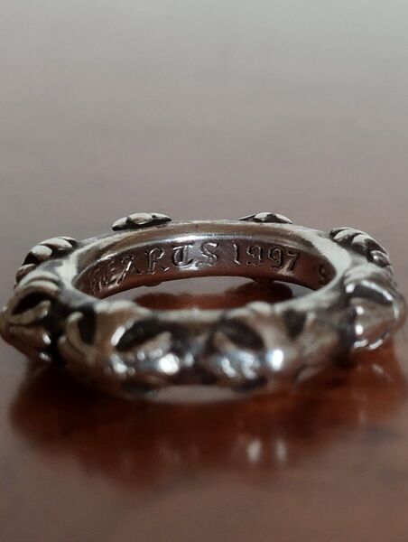 正規品 CHROME HEARTS クロムハーツ シルバーリング 1997年製