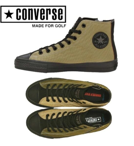BRIEFING × CONVERSE ブリーフィング コンバースオールスター スパイクレスゴルフシューズ 26cm 撥水加工