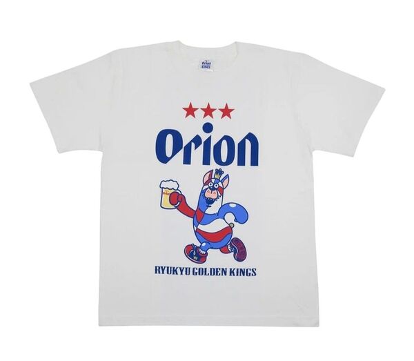 【新品】RYUKYUGOLDENKINGS × Orion 琉球ゴールデンキングス × オリオンビール コラボ Tシャツ Sサイズ