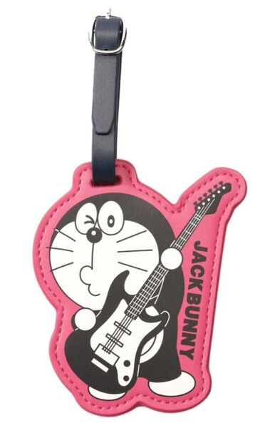 限定商品 ジャックバニー×ドラえもんコラボ ネームプレート ピンク