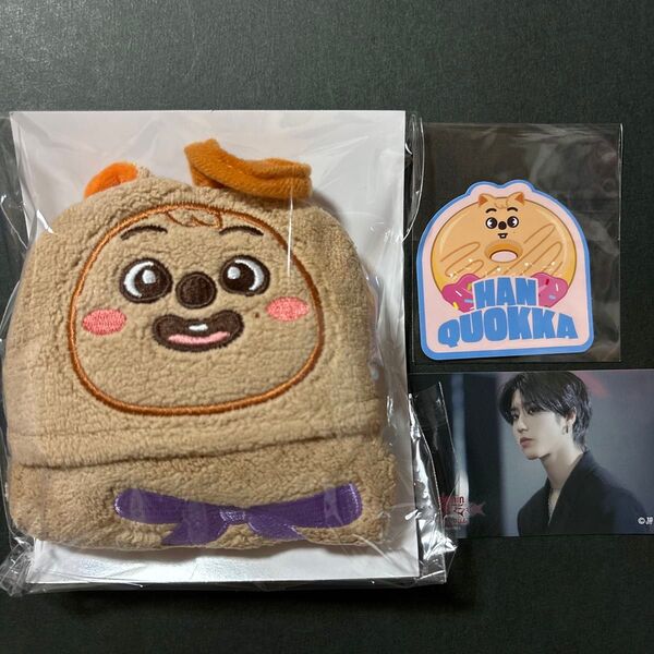 Straykids スキズ FCくじ D賞 ループタオル ステッカー ハン ハンクォッカ