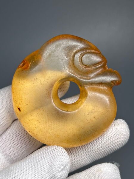 古水晶 収集品 紅山文化 玉豚龍 祭祀器 根付 骨董品 コレクション