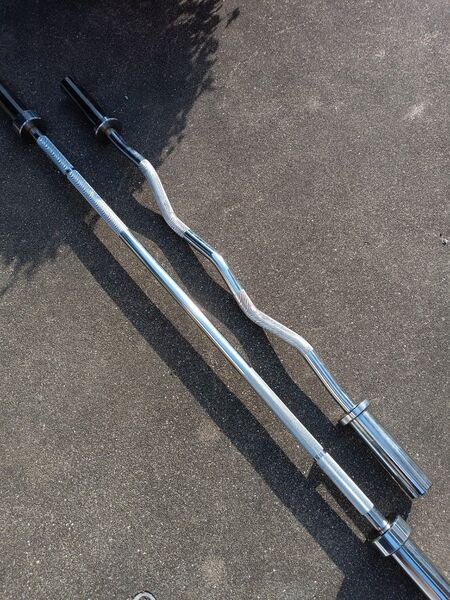IROTECオリンピックラバーバーベル67.5kg