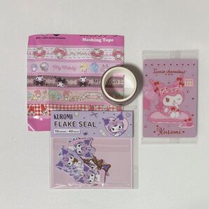 サンリオ クロミマイメロ☆マステ・シール・カード