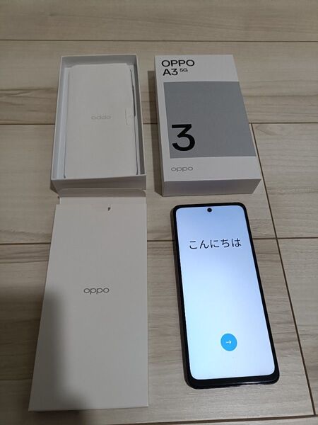 OPPO A3 5G SIMフリー パープル ワイモバイル
