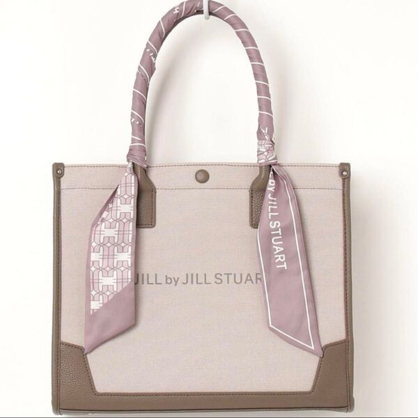 ジルバイジルスチュアート JILLSTUART Link J スカーフ バッグ 大 Link J スカーフ A4 トートバッグ