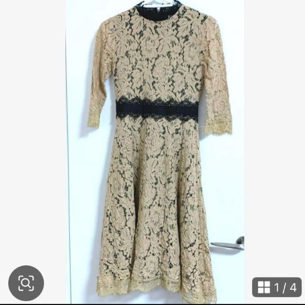 LACE LADIES レースレディース レース ロングワンピース ドレス