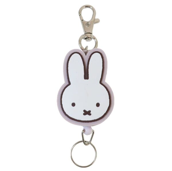 Dick Bruna ミッフィー ラバーリール キーホルダー