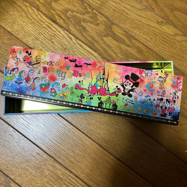 東京ディズニーリゾート お菓子の空き缶 小物入れ