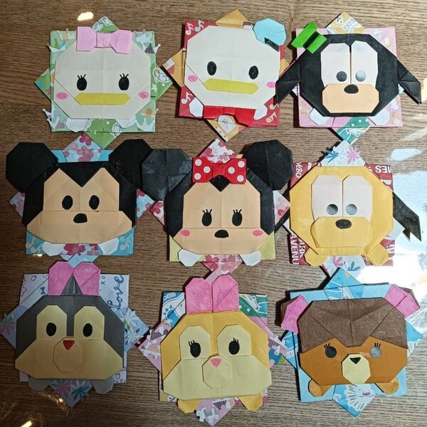 折り紙メダル ハンドメイド ①