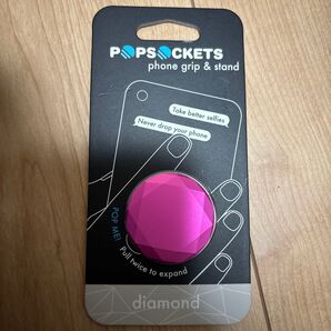 POPSOCKETS スマホグリップ diamond ピンク 未使用