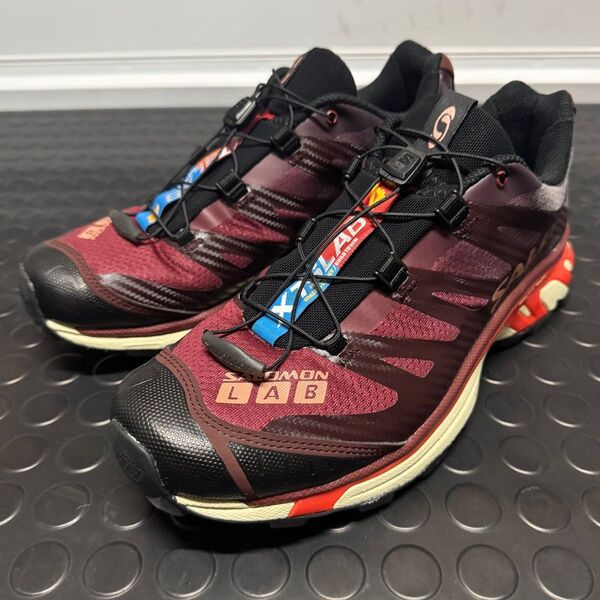 SALOMON XT-4 27.5cm ボルドー 中古 サロモン 417722