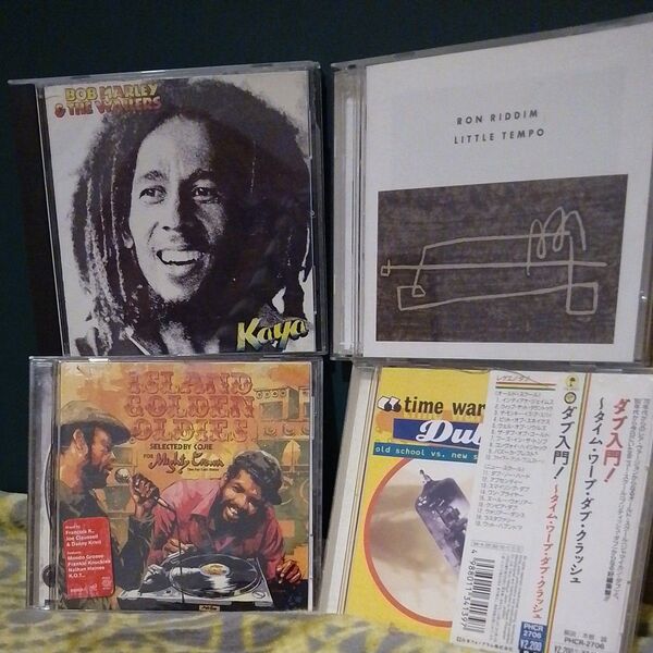 CD 4枚セット Roots Reggae,DUB. Bob Marley Mighty Crown ダブ