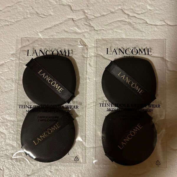 LANCOME タンイドル ウルトラウェア スキンフィット メッシュクッション パフ 2個入り×2 ランコム クッションファンデ