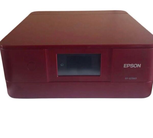 EPSON EP-879AB インクジェットプリンター レッド