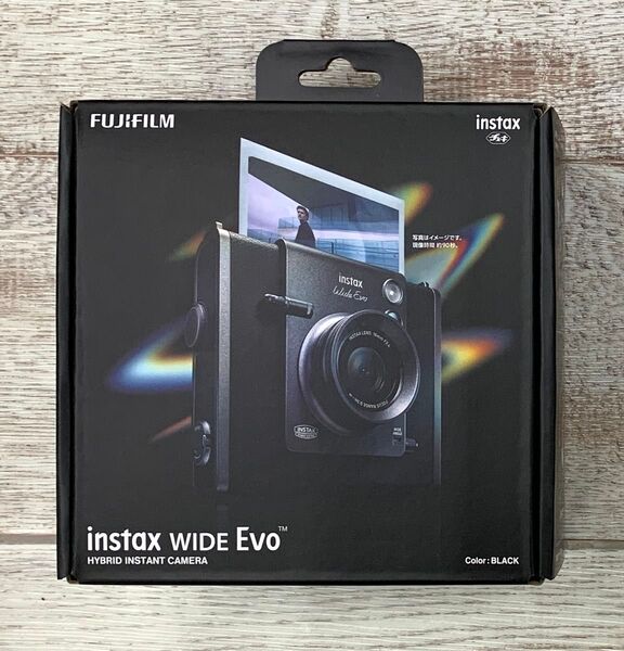 フジフイルム チェキ instax WIDE Evo INS_WIDEEVO_BLACK (ブラック)