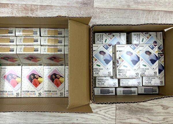 instax mini チェキフィルム SPRINKLES 20個 フォトスライド 40個 600枚