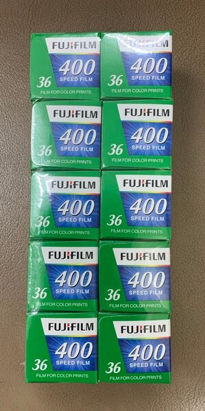 富士フイルム FUJIFILM400 カラーネガフィルム 36枚撮り 10本入り 有効期限2026年10月