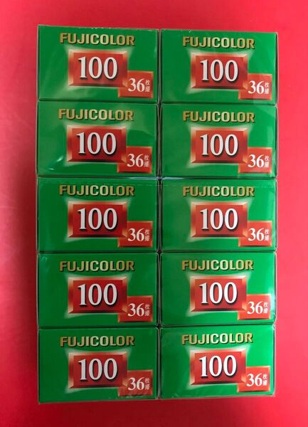 FUJIFILM カラーフィルム フジカラー100 36 10本 有効期限2028年2月