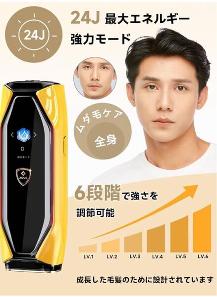 【定価50000】JOVS Dora 脱毛器 光美容器 フルセット 家庭用脱毛器
