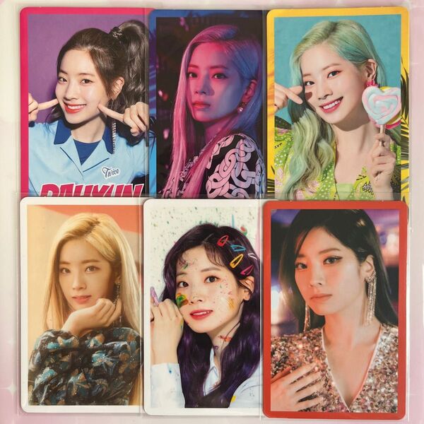 twice ダヒョン ハイタッチ トレカ fanfare