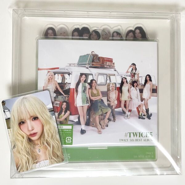 #TWICE5 初回限定盤B ミナ トレカ