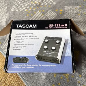『ジャンク品』TASCAM US-122mkII USB2.0オーディオ/MIDIインターフェース
