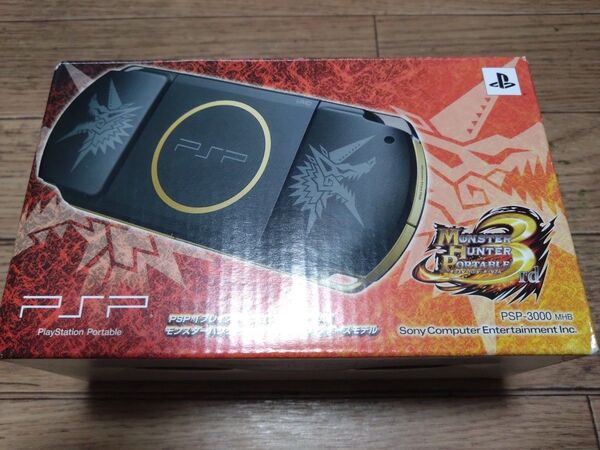 プレイステーションポータブル モンスターハンターポータブル3rd ハンターズモデル PSP-3000MHB SONY PSP