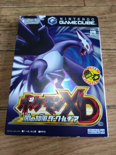 GC ポケモンXD 闇の旋風ダーク・ルギア ゲームキューブソフト 任天堂