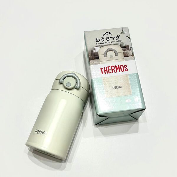 tサーモス 真空断熱ケータイマグ 250ml おうちマグ ナチュラルホワイト 保冷 ステンレス THERMOS 水筒