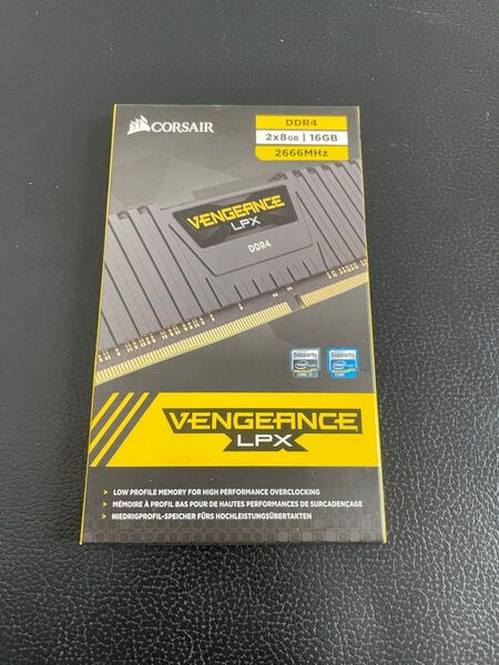 CORSAIR DDR4-2666MHz LPX メモリ 8G Vengeance LPX