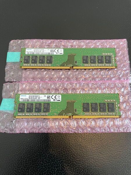 SAMSUNG DDR4-2400T (PC4-19200U) 288pin メモリ ECC