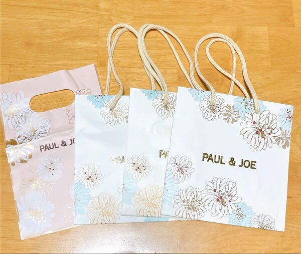PAUL & JOE ポール&ジョー ショッパー4点セット 紙袋 手提げ袋