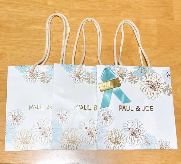 PAUL & JOEポール&ジョーショッパー3点セット 紙袋 ラッピング