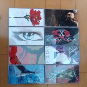 X JAPAN シングルCD8本セット まとめ売り