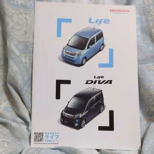  Honda Life & Diva catalog [2011.3]26 page ( not for sale ) light car 