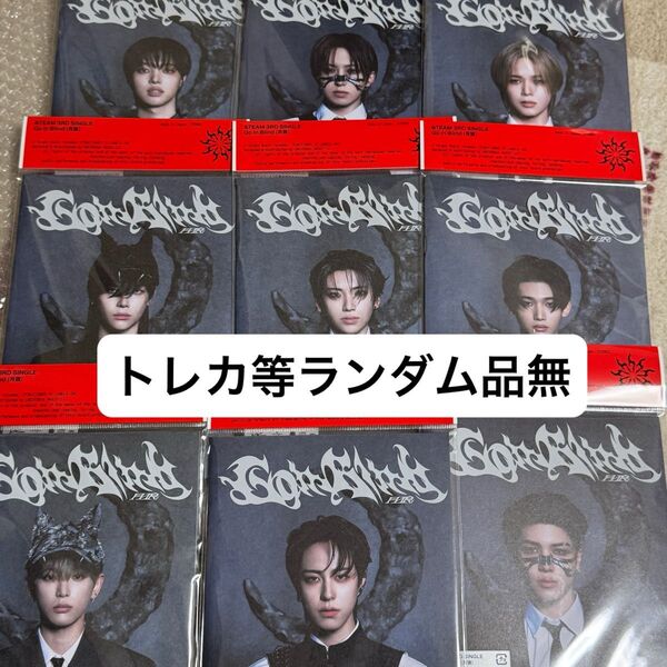 &TEAM 3rd SINGLE「Go in Blind (月狼)」 ソロジャケット 9形態セット