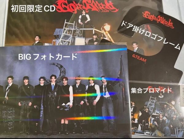 &TEAM 3rd SINGLE「Go in Blind (月狼)」初回限定 購入特典 ドアフレーム ブロマイド フォトカード