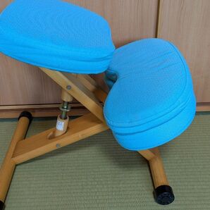 宮武製作所 姿勢矯正椅子プロポーションチェア水色