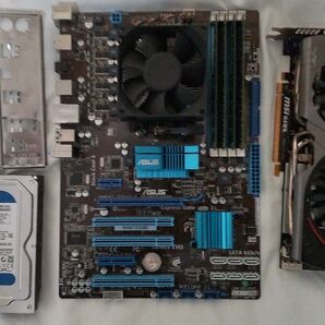 マザー+Phenom2+RAM8G+SSD+HDD+グラボGTX560Ti