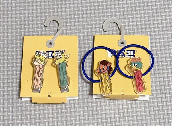 PEZ ペッツ ヘアゴム ヘアクリップ セット
