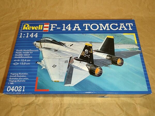 レベル Revell ドイツ プラモデル F-14A トムキャット JollyRogers 1/144スケール 未組立