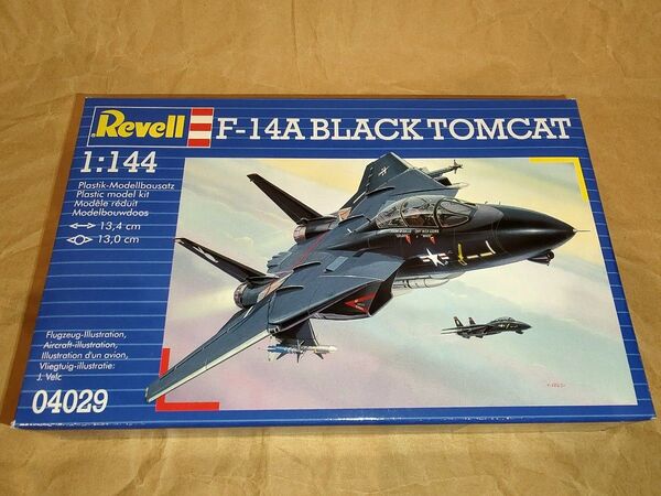 レベル Revell ドイツ プラモデル F-14A BLACK TOMCAT 1/144スケール 未組立