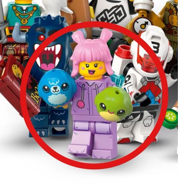 LEGO 正規品 ミニフィグ ミニフィギュアシリーズ27 ぬいぐるみコレクター