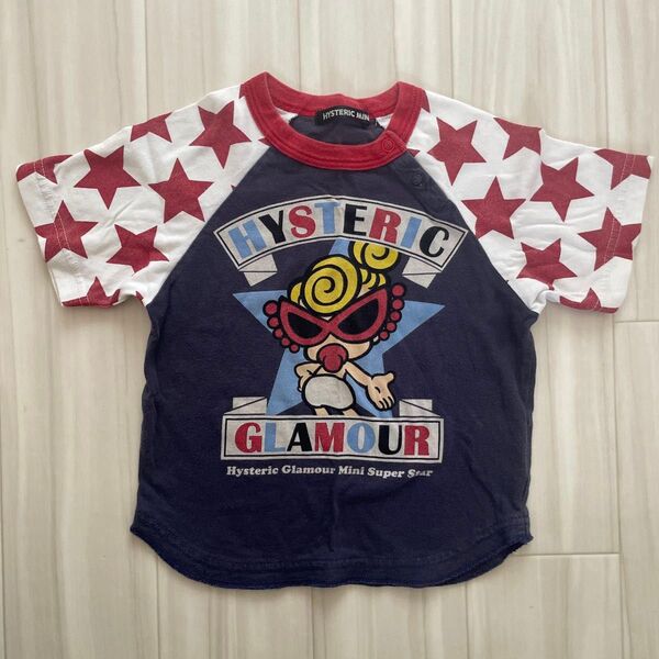 HYSTERIC MINI 星柄Tシャツ 綿100