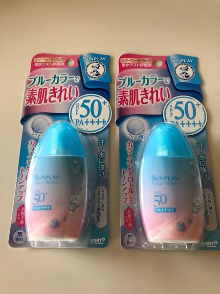 メンソレータム サンプレイ クリアウォーター 日焼け止め