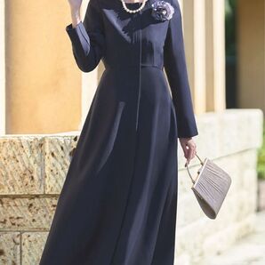 ネイビー RUIRUE BOUTIQUE フォーマル ワンピ