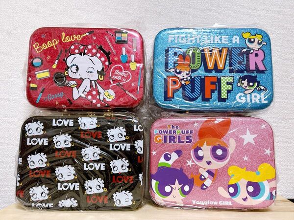 Betty Boop ベティ ブープ きらきらバニティバッグ& パワーパフガール バニティバッグ